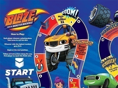 Blaze board game