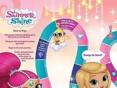 Shimmer shine game